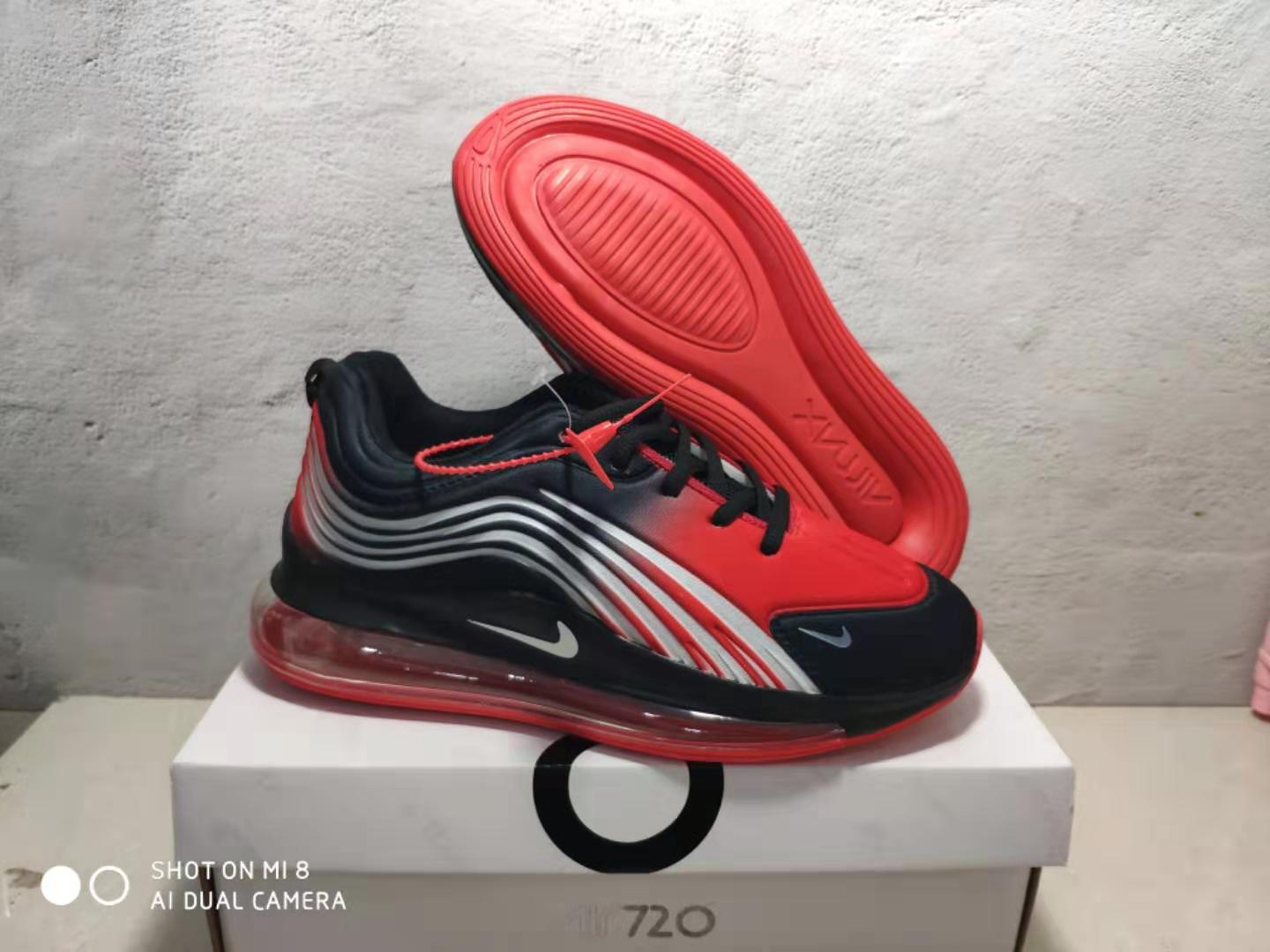 2020 Nike Air Max 720 Cushion Red Black White Shoes